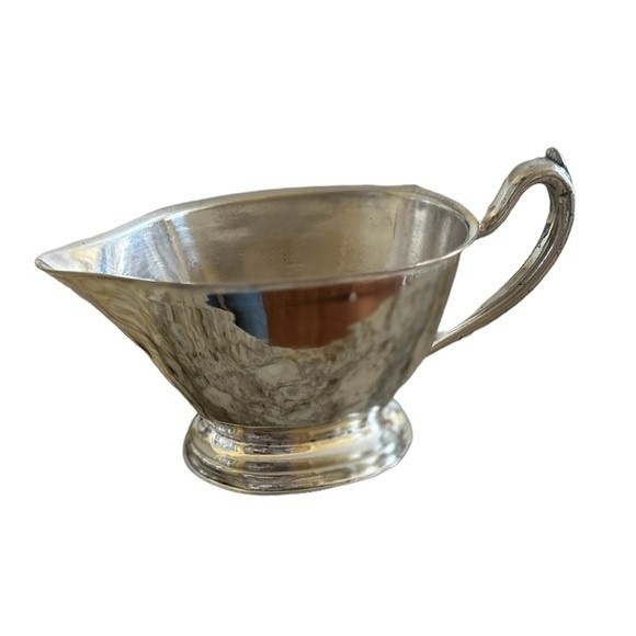 Vintage Silver creamer or sauce boat - Picture 1 of 7